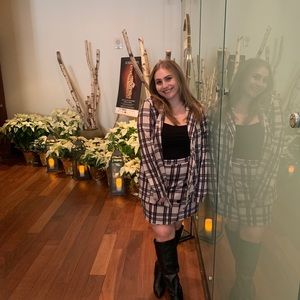 Blazer and Skirt Set